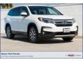 2021 Platinum White Pearl Honda Pilot EX AWD #146606006