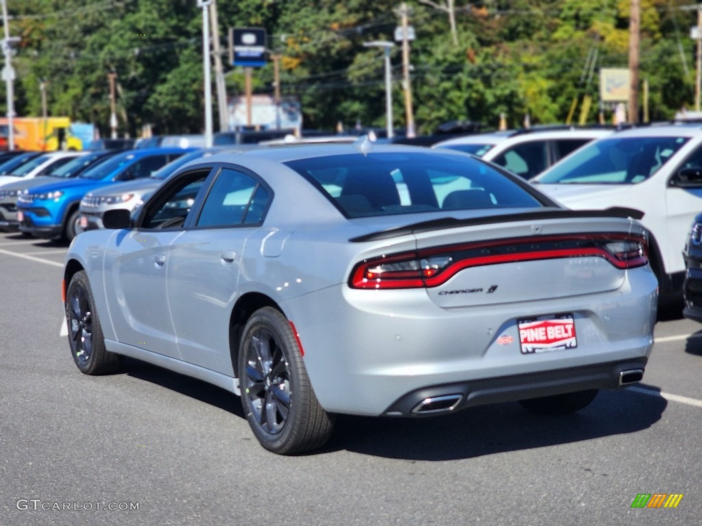 2023 Charger SXT AWD Blacktop - Triple Nickel / Black photo #4