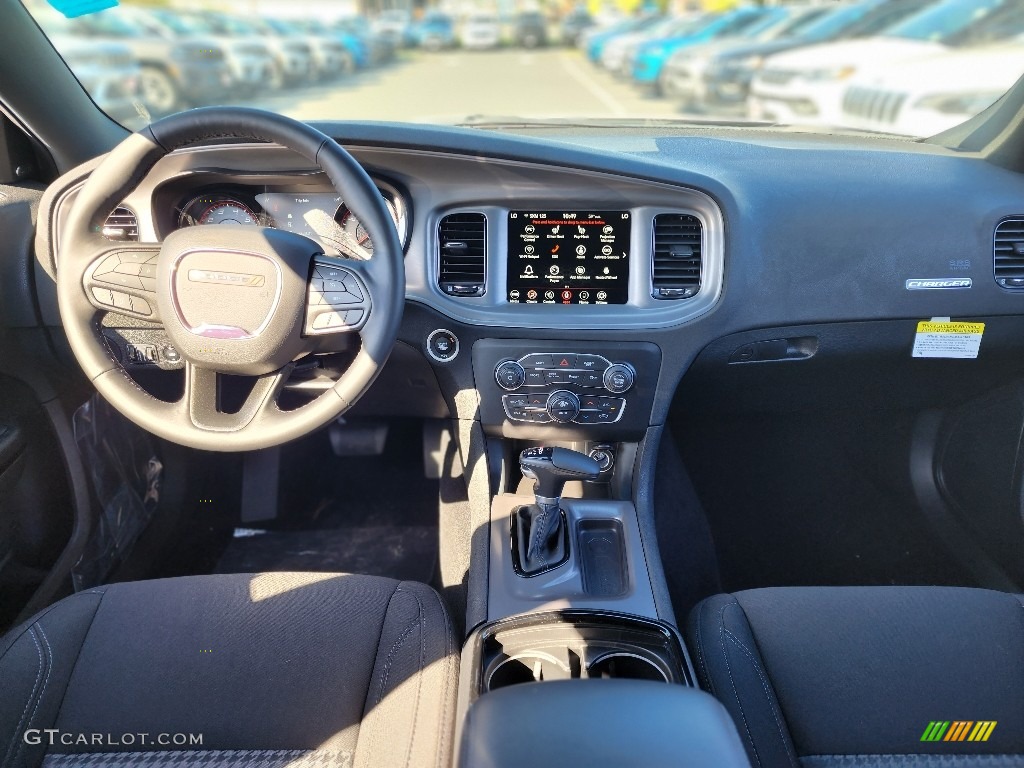 2023 Charger SXT AWD Blacktop - Triple Nickel / Black photo #7