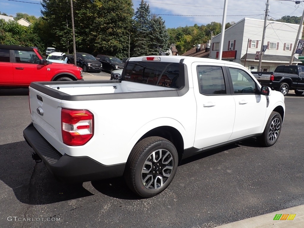 Oxford White 2023 Ford Maverick Lariat Exterior Photo #146614855