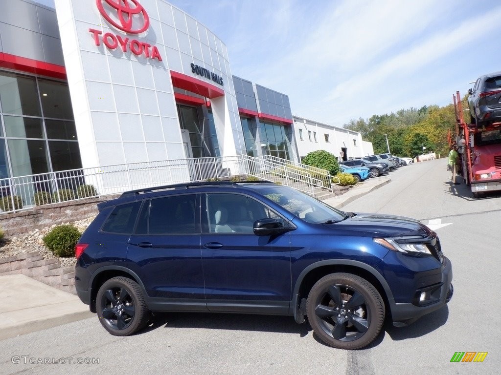 2020 Passport Elite AWD - Obsidian Blue Pearl / Gray photo #2