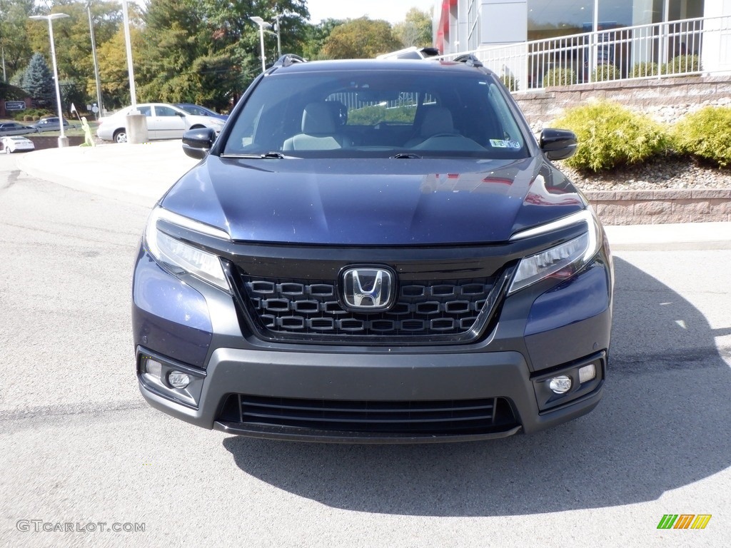 2020 Passport Elite AWD - Obsidian Blue Pearl / Gray photo #4