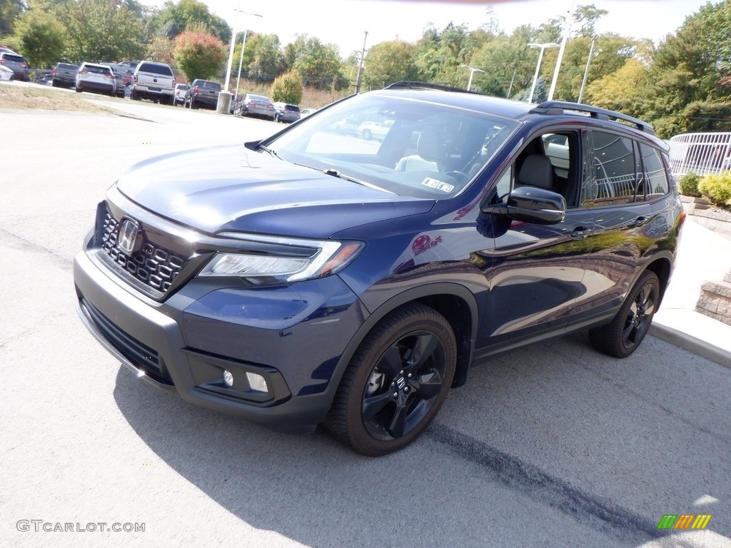 2020 Passport Elite AWD - Obsidian Blue Pearl / Gray photo #5