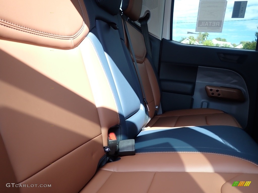 2023 Maverick Lariat - Oxford White / Desert Brown photo #10