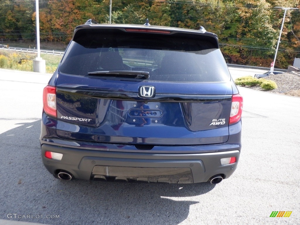 2020 Passport Elite AWD - Obsidian Blue Pearl / Gray photo #8