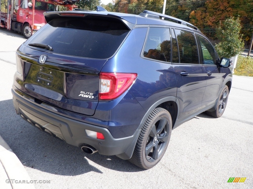 2020 Passport Elite AWD - Obsidian Blue Pearl / Gray photo #10