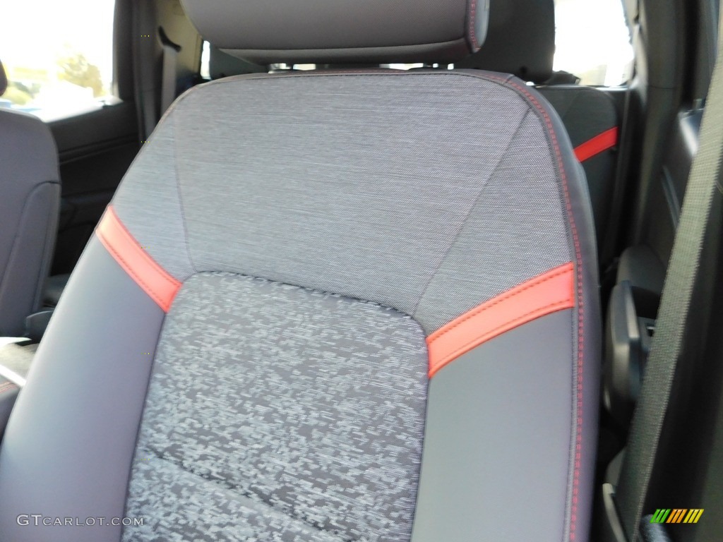 Jet Black/Adrenaline Red Interior 2023 Chevrolet Colorado Z71 Crew Cab 4x4 Photo #146615308