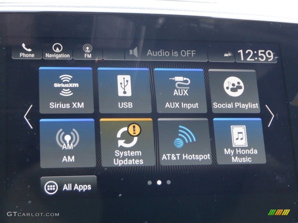 2020 Passport Elite AWD - Obsidian Blue Pearl / Gray photo #25