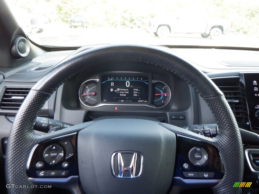 2020 Passport Elite AWD - Obsidian Blue Pearl / Gray photo #27