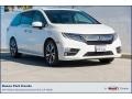2020 Platinum White Pearl Honda Odyssey Elite  photo #1