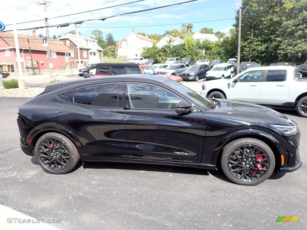 Shadow Black 2023 Ford Mustang Mach-E GT eAWD Exterior Photo #146615848