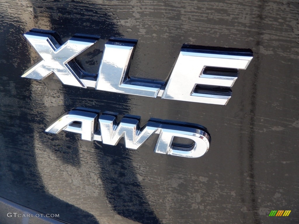 2020 RAV4 XLE AWD - Midnight Black Metallic / Light Gray photo #9