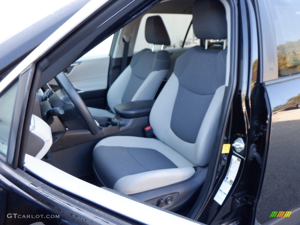2020 RAV4 XLE AWD - Midnight Black Metallic / Light Gray photo #13