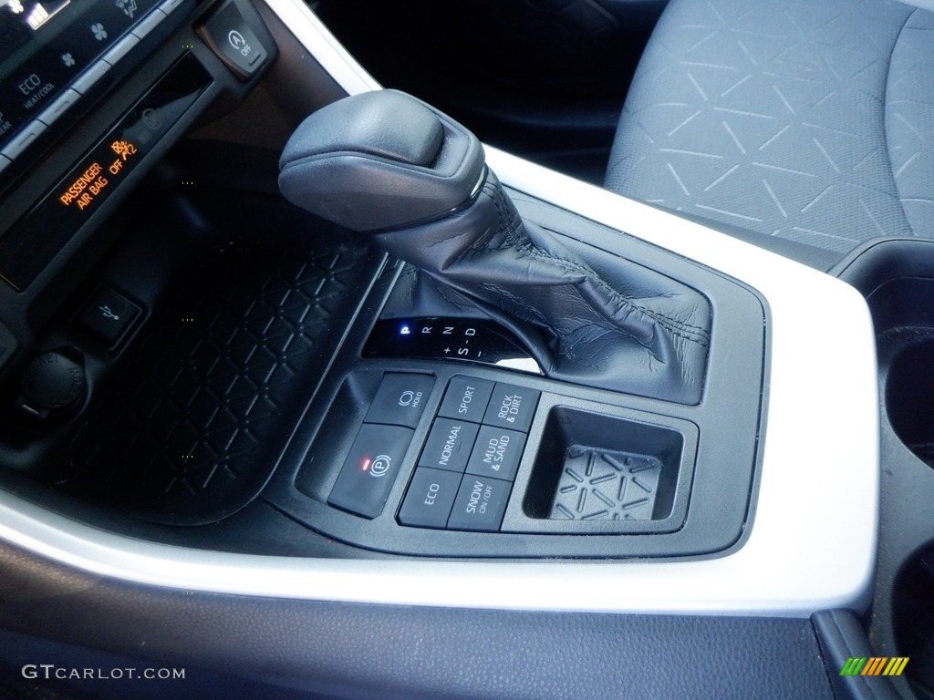2020 RAV4 XLE AWD - Midnight Black Metallic / Light Gray photo #16