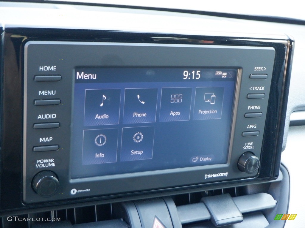 2020 RAV4 XLE AWD - Midnight Black Metallic / Light Gray photo #20