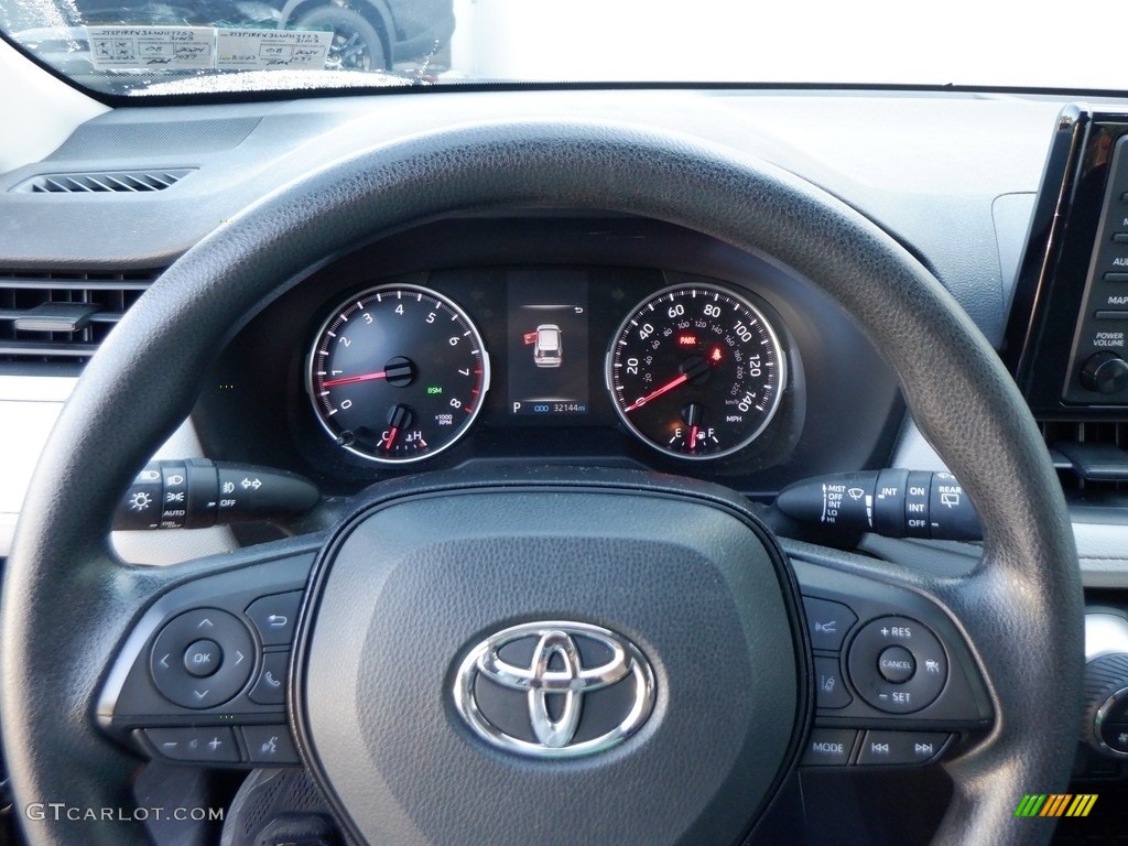 2020 RAV4 XLE AWD - Midnight Black Metallic / Light Gray photo #21