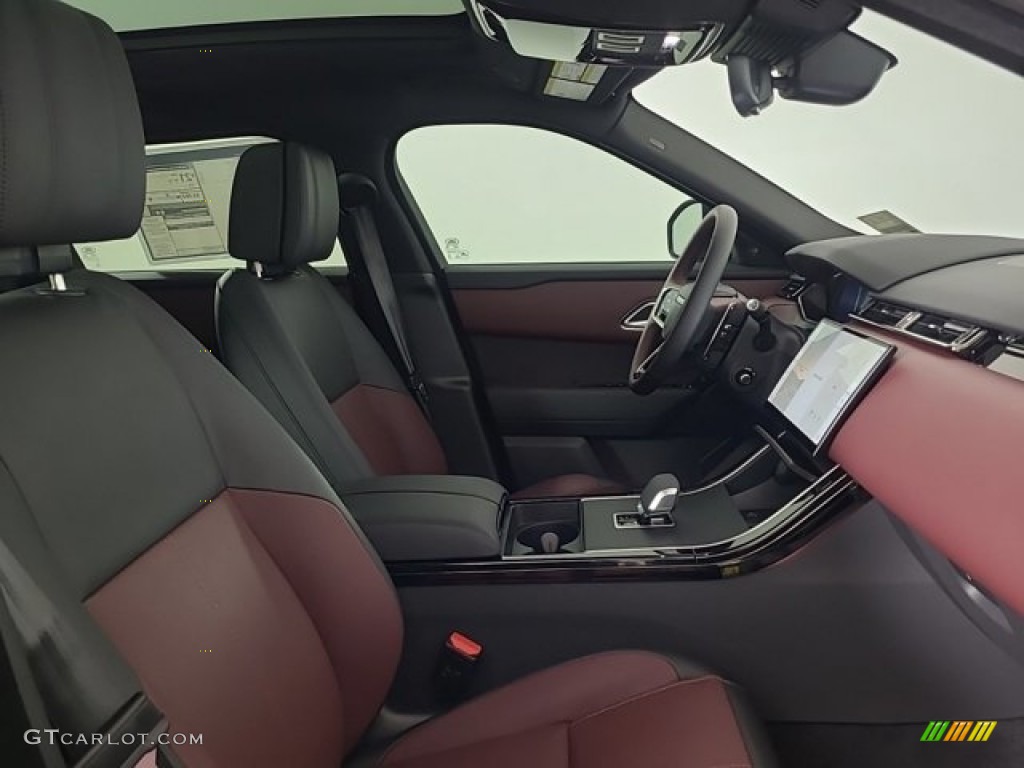 Deep Garnet/Ebony Interior 2024 Land Rover Range Rover Velar Dynamic HSE Photo #146616254