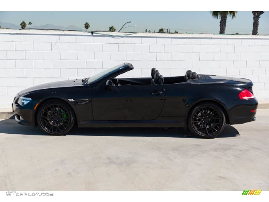 Black Sapphire Metallic 2008 BMW 6 Series 650i Convertible Exterior Photo #146616699