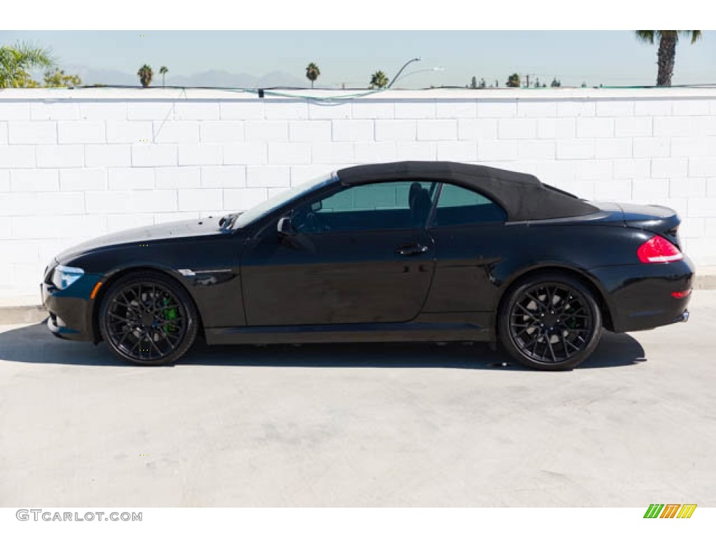 Black Sapphire Metallic 2008 BMW 6 Series 650i Convertible Exterior Photo #146616720