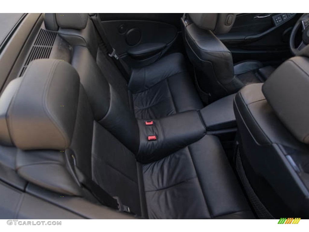 2008 BMW 6 Series 650i Convertible Rear Seat Photo #146617093