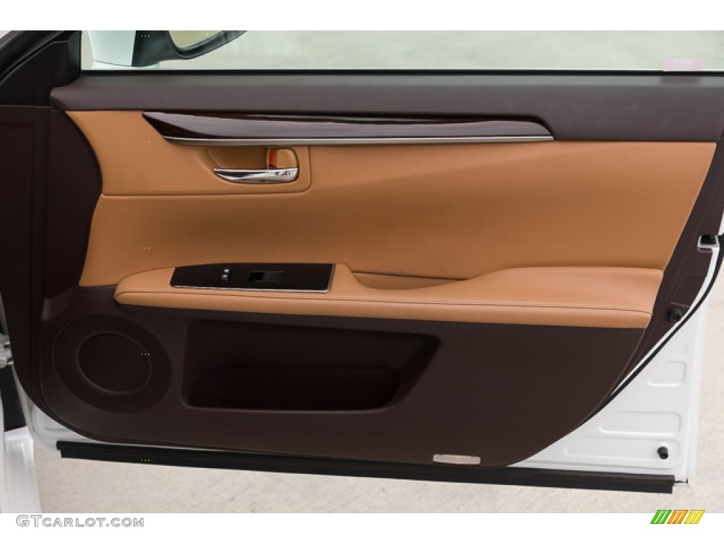 2017 Lexus ES 350 Flaxen Door Panel Photo #146617122