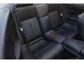2008 BMW 6 Series Black Interior Rear Seat Photo