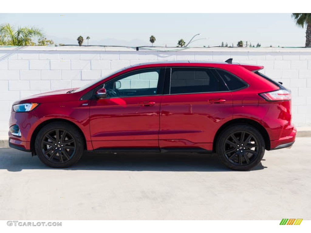 Rapid Red Metallic 2020 Ford Edge ST Line AWD Exterior Photo #146617159