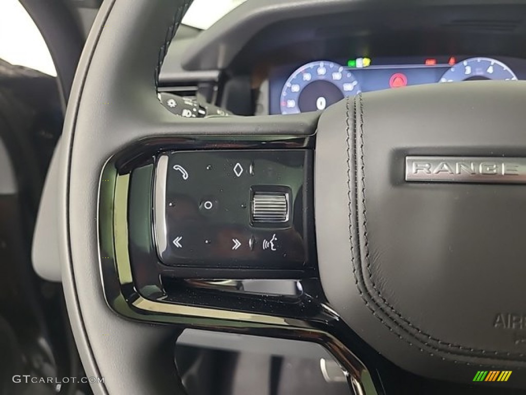 2024 Land Rover Range Rover Velar Dynamic SE Ebony Steering Wheel Photo #146617215