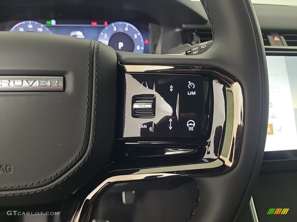 2024 Land Rover Range Rover Velar Dynamic SE Ebony Steering Wheel Photo #146617236