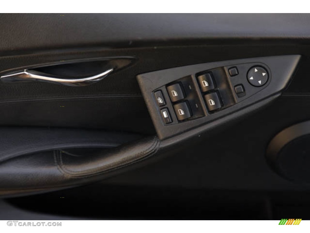 2008 BMW 6 Series 650i Convertible Black Door Panel Photo #146617304