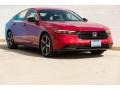 Radiant Red Metallic 2024 Honda Accord Sport Hybrid Exterior