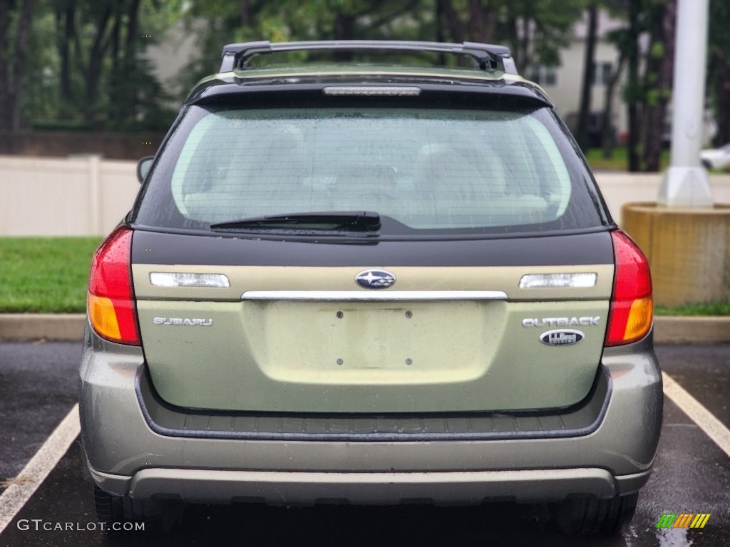 2007 Outback 3.0R L.L.Bean Edition Wagon - Willow Green Opal / Taupe Leather photo #4
