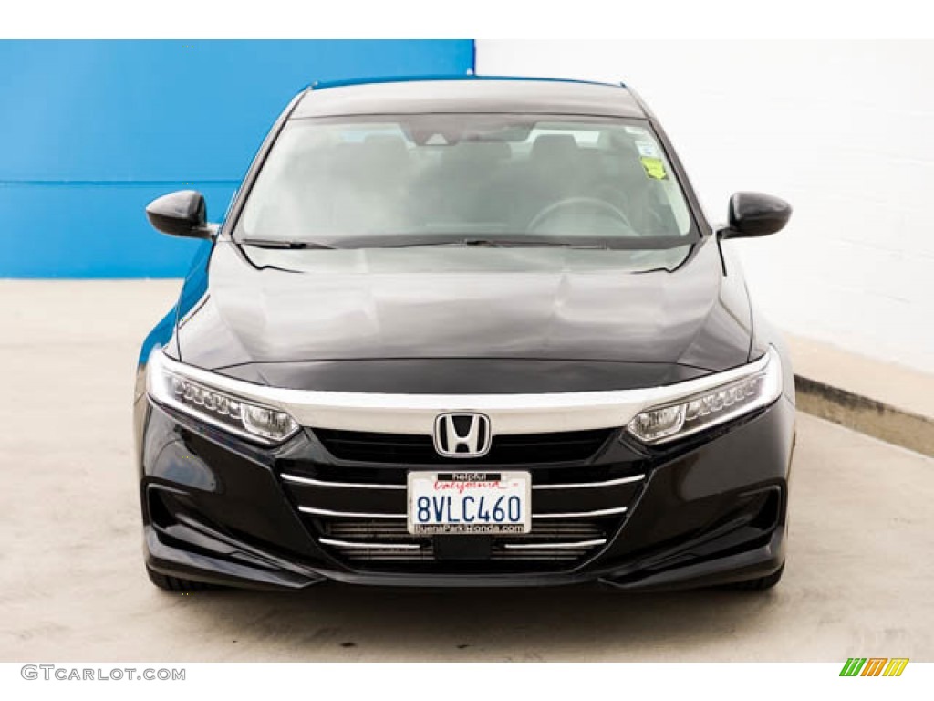 2021 Accord LX - Crystal Black Pearl / Black photo #7