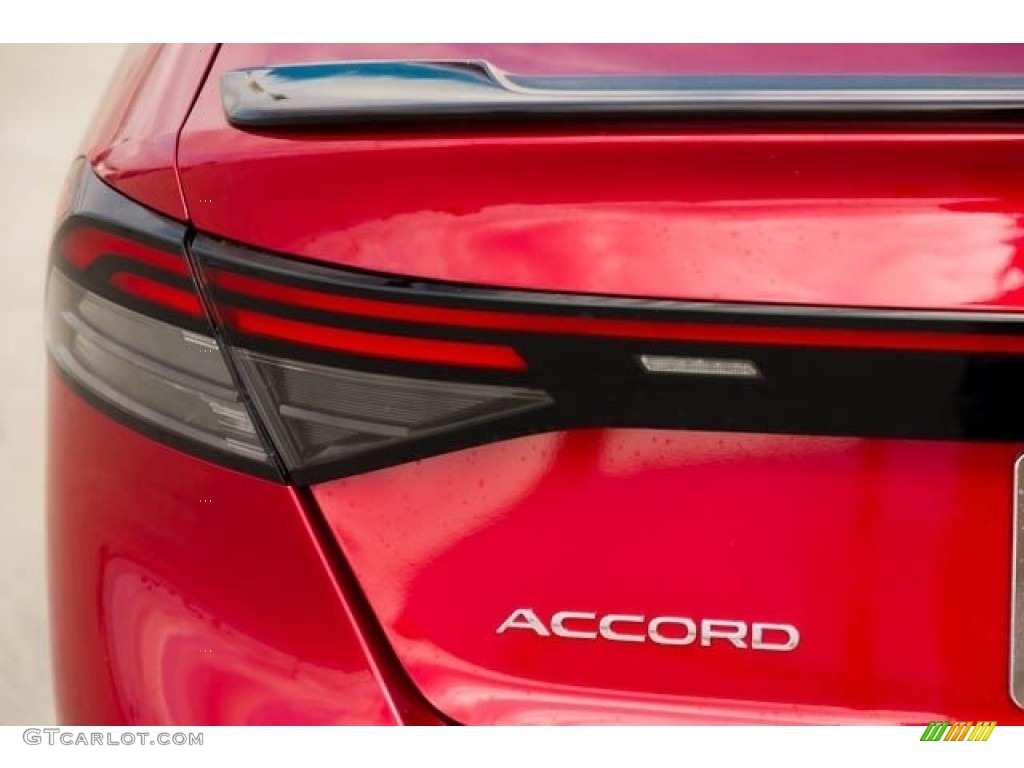 2024 Accord Sport Hybrid - Radiant Red Metallic / Black photo #8