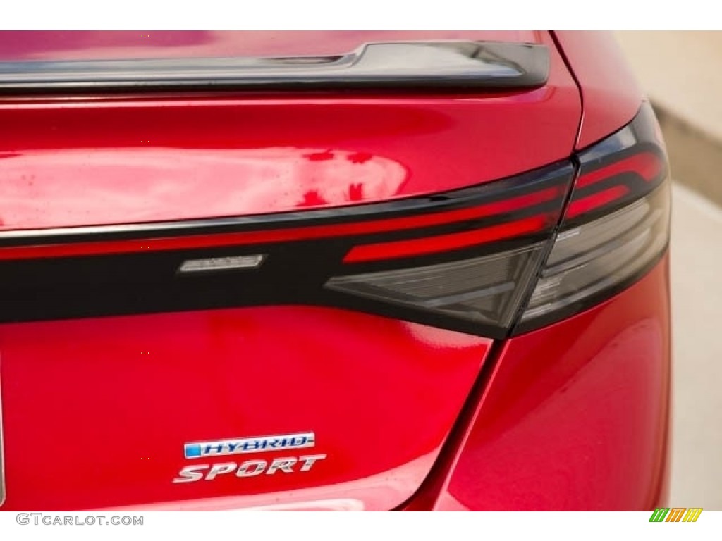 2024 Accord Sport Hybrid - Radiant Red Metallic / Black photo #9
