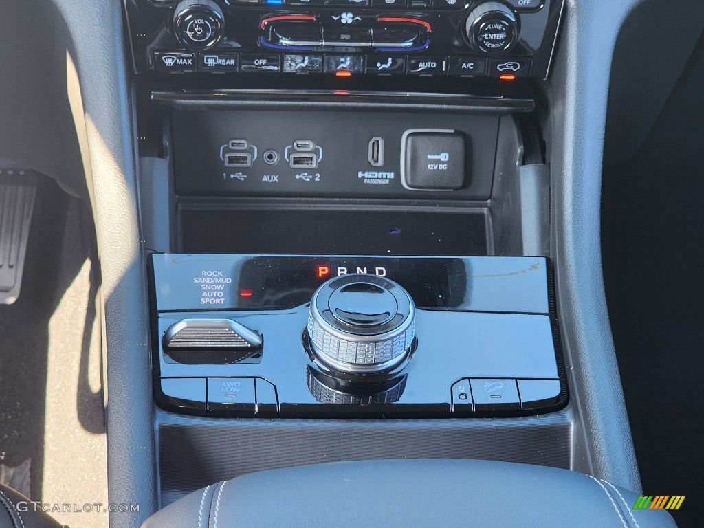 2023 Grand Cherokee 4XE - Midnight Sky / Global Black photo #9