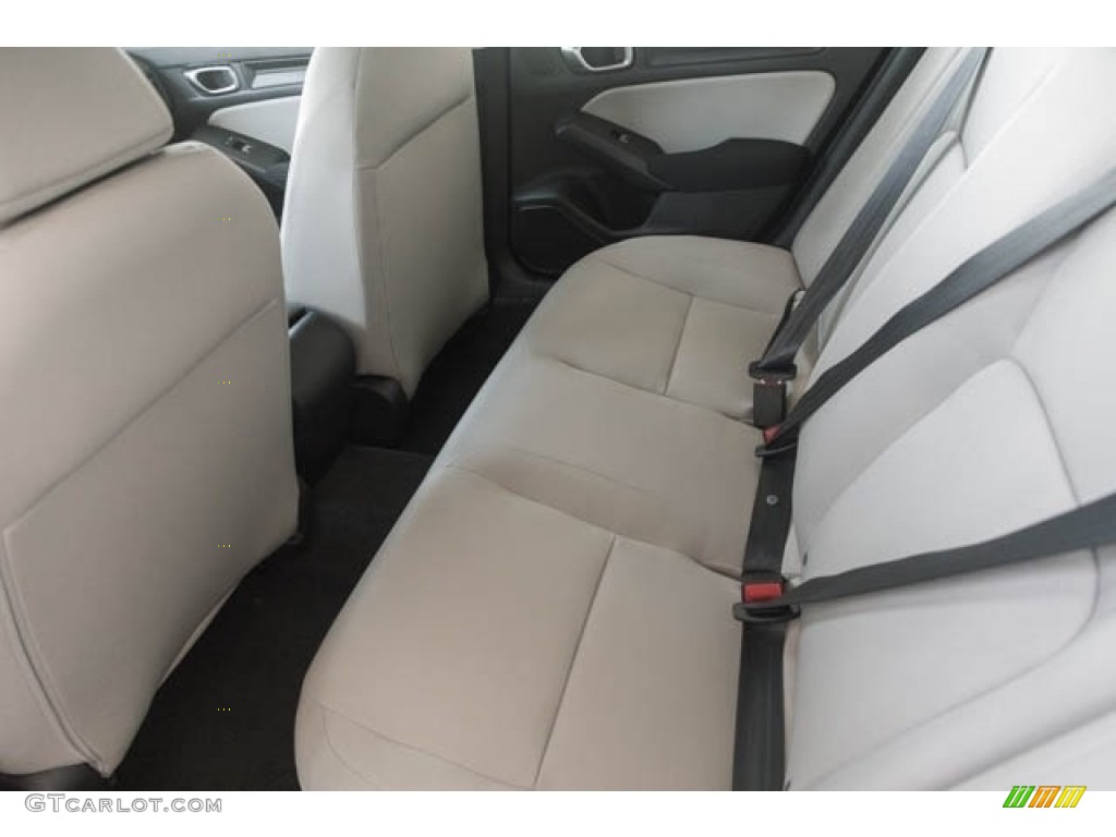 Gray Interior 2024 Honda Civic LX Sedan Photo #146617856
