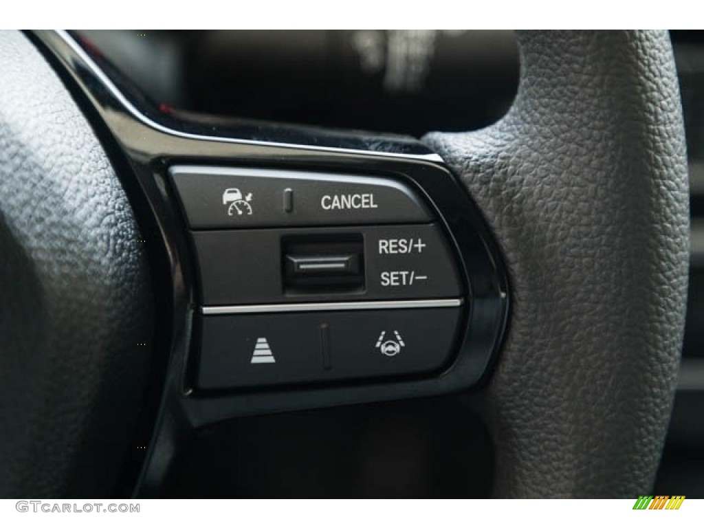 2024 Honda Civic LX Sedan Gray Steering Wheel Photo #146617966