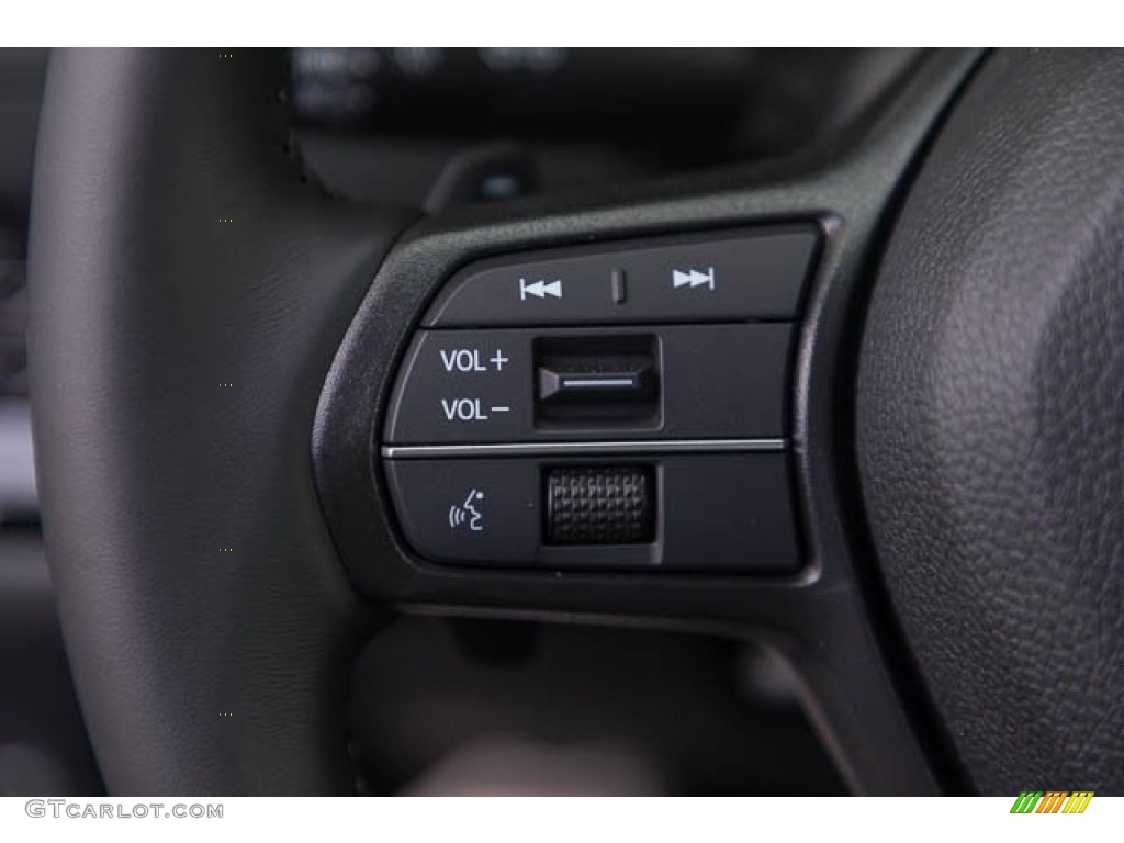 2024 Honda Accord Sport Hybrid Black Steering Wheel Photo #146618045