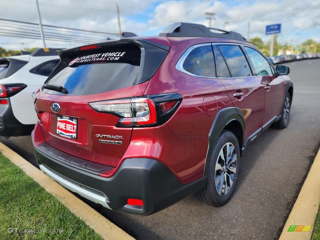 2023 Outback Touring XT - Crimson Red Pearl / Slate Black photo #3