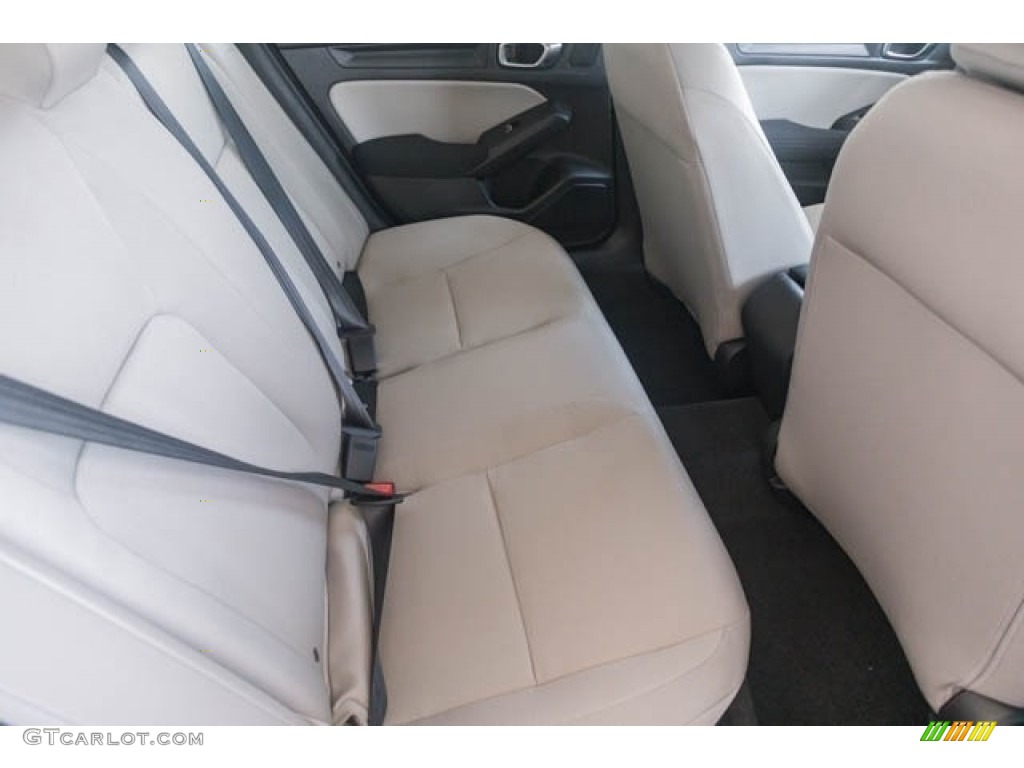 Gray Interior 2024 Honda Civic LX Sedan Photo #146618131
