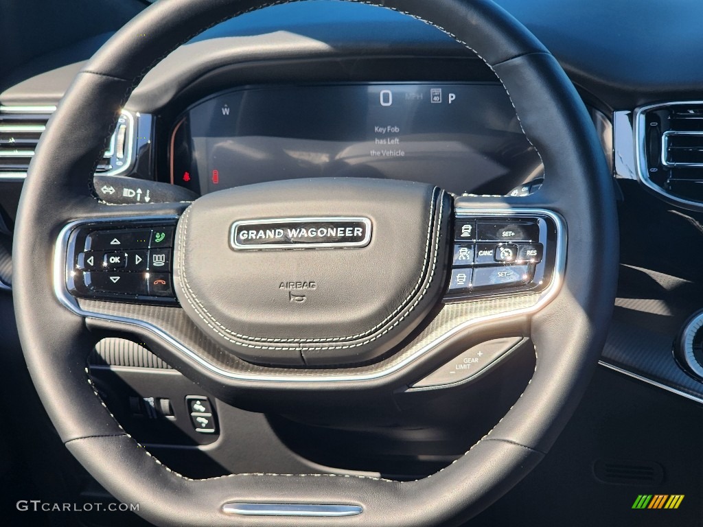 2023 Grand Wagoneer Series II 4x4 - Bright White / Global Black photo #11