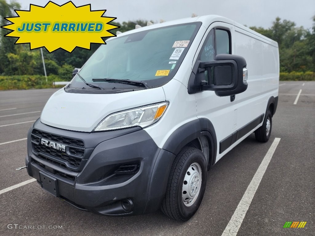 2023 ProMaster 1500 Low Roof Cargo Van - Bright White / Black photo #1