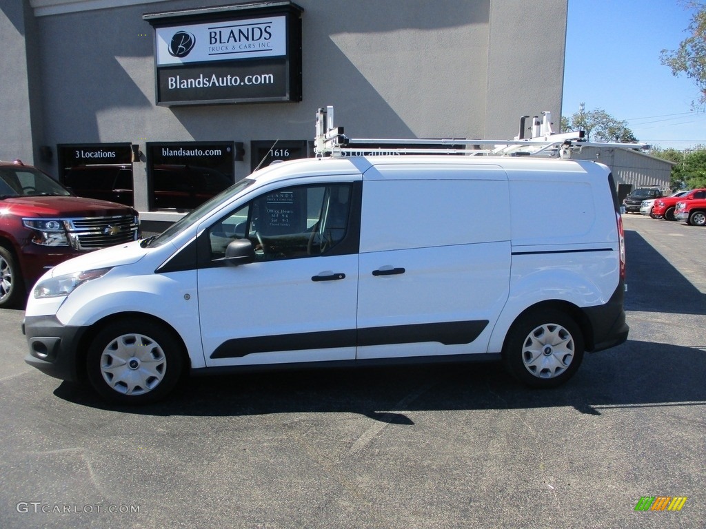 2016 Transit Connect XL Cargo Van Extended - Frozen White / Charcoal Black photo #1