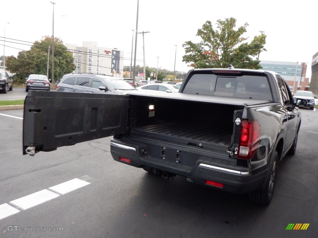 2020 Ridgeline RTL-E AWD - Crystal Black Pearl / Black photo #11