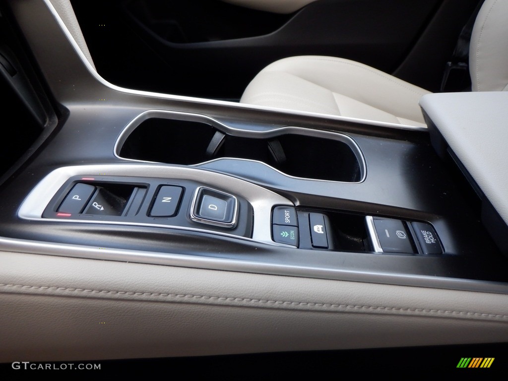 2019 Accord EX-L Hybrid Sedan - Radiant Red Metallic / Ivory photo #27