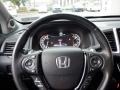 Black 2020 Honda Ridgeline RTL-E AWD Steering Wheel