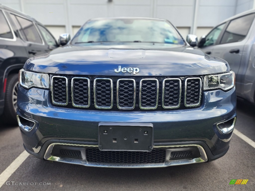 2020 Grand Cherokee Limited 4x4 - Slate Blue Pearl / Black photo #2