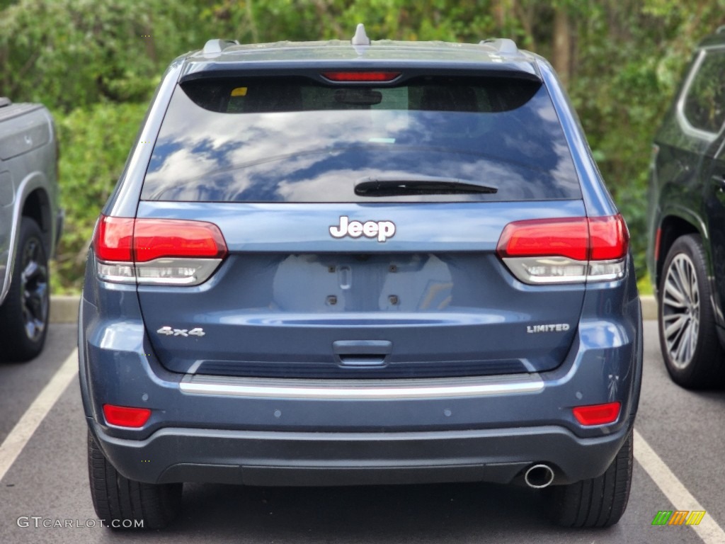 2020 Grand Cherokee Limited 4x4 - Slate Blue Pearl / Black photo #4