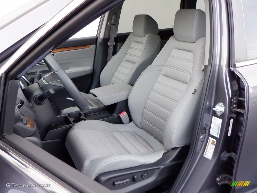 Gray Interior 2021 Honda CR-V EX AWD Photo #146619554
